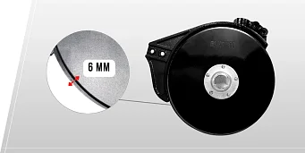DIVDISKU LEMESĪŠA DARBĪBAS RESURSS, PALIELINĀTS PAR 100%