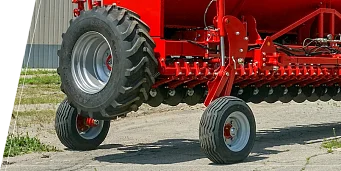 Plaši riteņi ar palielinātu kontakta laukumu